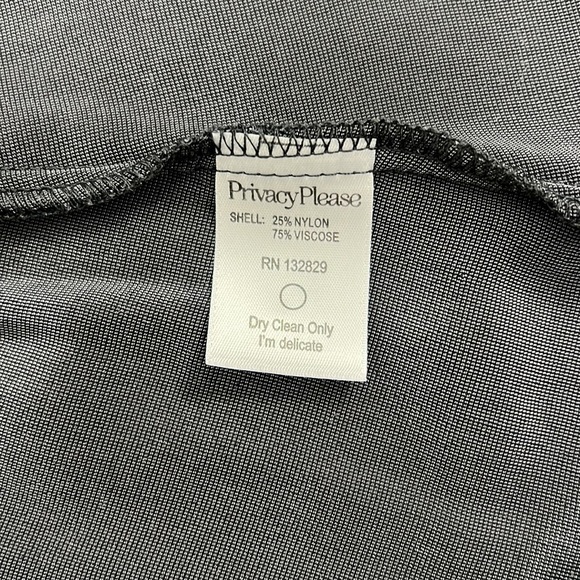 NWOT PRIVACY PLEASE Krause Dress - Classic Velvet Wrap Around Dress - Small - Picture 9 of 15